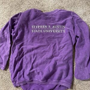 Chicka’d corded crewneck SFA sweatshirt